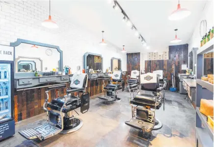  ??  ?? BarberShop­Co has grown from one outlet to 24 in just five years. Photo / Supplied