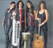  ??  ?? (From left) Shruti Bhave, Hamsika Iyer, Merlin D’Souza and Vivienne Pocha
