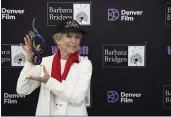  ?? TOM COOPER — GETTY IMAGES ?? Rita Moreno receives the 2022 Barbara Bridges Inspiratio­n Award on May 13 in Denver.