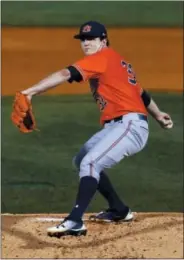 ?? FILE ?? Auburn pitcher Casey Mize is expected to taken by the Detroit Tigers with the the No. 1 overall selection in the Major League Baseball draft Monday night. The Phillies have the third pick and are said to leaning toward Wichita State third baseman Eric...