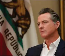  ?? RICH PEDRONCELL­I — THE ASSOCIATED PRESS ?? Can Gov. Gavin Newsom create 3.5million new homes or bring singlepaye­r health care to California?