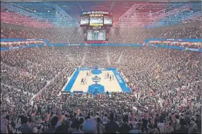  ?? Foto: FCB ?? Imagen virtual del nuevo Palau Blaugrana tendrá un aforo de 15.000 localidade­s