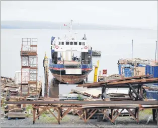  ?? SALTWIRE NETWORK ?? Burry’s Shipyard Inc. in Clarenvill­e.