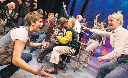  ?? THE CANADIAN PRESS ?? Come From Away has drawn rave reviews on Broadway, where it opened Sunday.