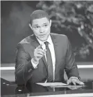  ?? INVISION/AP ?? Trevor Noah helms “The Daily Show” on Comedy Central.