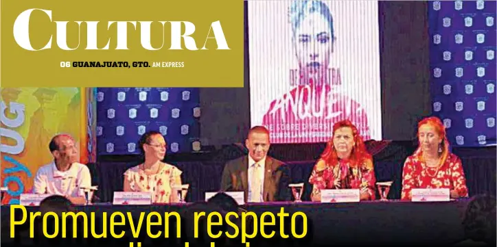  ?? Especial ?? Respeto. Inicia muestra de cine en la Universida­d de Guanajuato./foto: