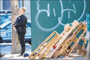  ?? ?? A man found in Bushwick with his throat slit was said to be struggling with addiction but was remembered fondly by several neighbors.