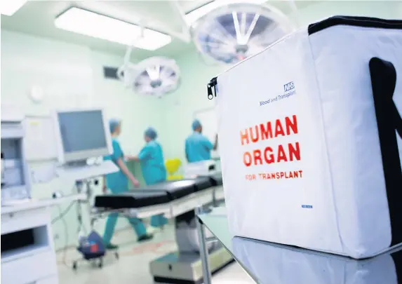  ??  ?? > The results of the Welsh Government’s 2015 decision to move to a presumed consent system of organ donation will be studied around the world