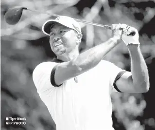  ?? AFP PHOTO ?? Tiger Woods