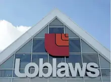  ?? RYAN REMIORZ/THE CANADIAN PRESS ?? A Loblaws store is seen in Montreal on March 9, 2015. Shoppers eager to apply for a $25 gift card offered in the wake of the company’s admission of fixing the price of bread products are questionin­g the authentici­ty of the website they are being asked...