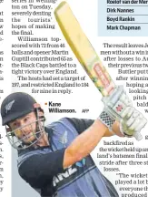  ?? AFP ?? Kane
▪ Williamson.