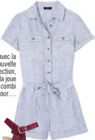  ??  ?? Avec la nouvelle collection, on la joue combi le jour…