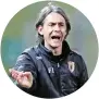  ??  ?? Pippo Inzaghi, 46 anni, prima stagione alla guida del Benevento