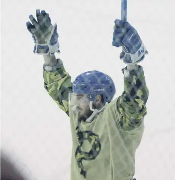  ?? PICTURES: PAUL YOUNG/NENE DIGITAL ?? Scott Robson celebrates scoring against Basingstok­e.