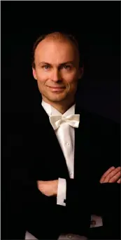  ?? ROY MANZANARES — SAN FRANCISCO SYMPHONY ?? San Francisco Symphony Chorus director Ragnar Bohlin will conduct works by Vaughan Williams and Pärt in the first half.