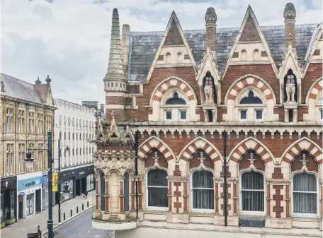  ?? ?? The Elephant Tea Rooms is one of the city centre’s finest buildings.