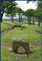  ?? ?? The East Dunbartons­hire fort was one of 16 along the Antonine Wall