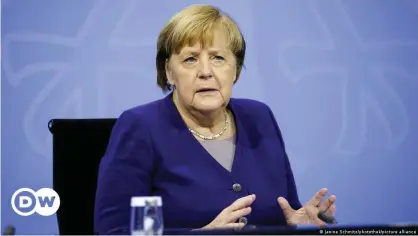  ?? ?? Ангела Меркель считает ситуацию с пандемией коронавиру­са "очень серьезной"