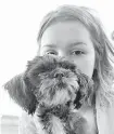  ?? SUBMITTED ?? Avery McDermott and her nineyear-old shih tzu, Rosie.