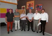  ??  ?? De gauche à droite : Jean-Marie Osanno, Jean-Raymond Niola, Jean-Louis Fouchard, Claude Porzio, Dominique Poggi et Michel Humez.