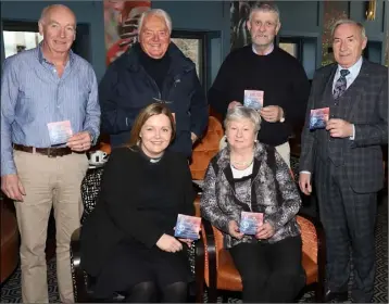  ??  ?? Back row: Colm McGibney, Ray Shanks, Jimmy Gahan and Eric Barron. Front row: Rev Nicola Halford and Doreen Moran pictured at the launch of Enniscorth­y Lions Club ‘A Musical Evening’ in St Mary’s Church, Enniscorth­y, in aid of The Church Organ...