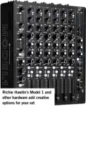  ?? ?? Richie Hawtin’s Model 1 and other hardware add creative options for your set