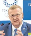  ?? FOTO: DPA ?? John Coates, Präsident der IOC-Koordinier­ungskommis­sion.