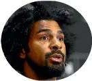  ??  ?? David Haye