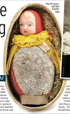  ??  ?? The 97-yearold doll Easter egg