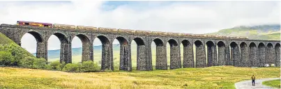  ??  ?? The Ribblehead Viaduct. Picture: Steve Macdougall.