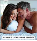  ?? ?? INTIMACY: Couple in the bedroom