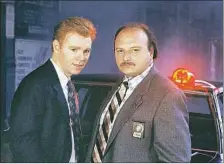  ?? Neil Slavin ABC ?? “NYPD BLUE” featured David Caruso, left, and Dennis Franz when it premiered in 1993, but Caruso would leave early in Season 2.