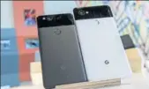  ?? BLOOMBERG ?? A file photo of the Pixel 2 and Pixel 2 XL.