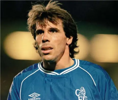  ?? © getty images ?? Zijn zeldzaam zachtmoedi­ge ogen hebben Gianfranco Zola ooit gered.