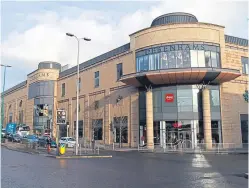  ??  ?? The flagship Debenhams unit at Dundee’s Overgate centre.