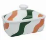  ??  ?? Butter dish, £50, Casacarta (casa-carta.com)