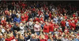  ?? DAVID JABLONSKI / STAFF ?? Dayton fans won’t be able to keep their ticket stubs as souvenirs anymore with UD replacing printed tickets with mobile starting this season.