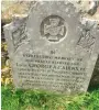  ?? (Sarah Warren) ?? ■ The memorial stone to George Cairns in the churchyard at Brightston­e on the Isle of Wight.