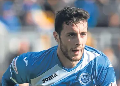  ?? Picture: SNS Group. ?? Joe Shaughness­y has enjoyed two impressive campaigns at McDiarmid Park.