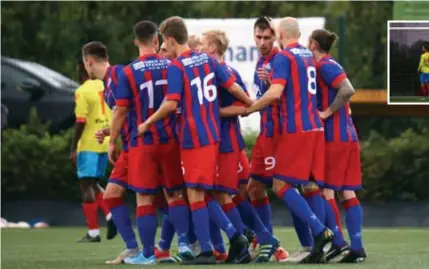  ?? FOTO JEFFREY GAENS ?? Carvalho zette Bilzen-Waltwilder met twee goals in het beginkwart­ier op weg naar een ruime zege.