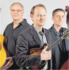  ?? HAMMER/ FREISTIL FOTOGRAFIE FOTO: ANETTE ?? Sie freuen sich auf das Konzert in Biberach: das Trio Vibracao.