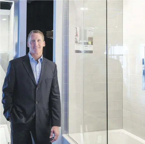  ?? DARIO AYALA / MONTREAL GAZETTE FILES ?? Mark Gold became president and CEO of bathroom products manufactur­er MAAX under then- owner Brookfield Capital Partners. The company’s latest owner is Tennessee-based American Bath Group.