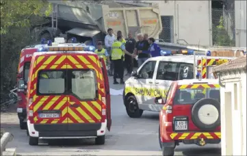  ??  ?? Le drame s’est produit à la sortie de La Grave-de-Peille sur la route départemen­tale , alors que l’adolescent rentrait avec sept camarades de la section « sport études » du lycée Don Bosco à Nice. (Photo E. D.)