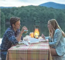  ?? MICHAEL TACKETT, 20TH CENTURY FOX ?? Bull rider Luke (Eastwood) and ambitious student Sophia (Britt Robertson) are star-crossed lovers in The Longest Ride.