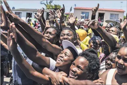  ?? Photo: Paul Botes ?? Empty promises? President Cyril Ramaphosa visited Duncan Village on his campaign trail in November 2018 and instructed government officials to ‘turn things around in the area’.