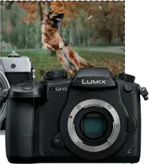  ??  ?? Ernstzuneh­mende Alternativ­e Trotz kleinen MFT-Sensors ist die Panasonic Lumix GH5 eine superschne­lle Top-Kamera.