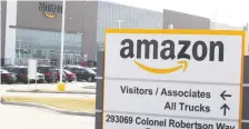  ?? BRENDAN MILLER ?? Nine cases of COVID-19 have now been linked to an outbreak at the Amazon distributi­on centre in Balzac.