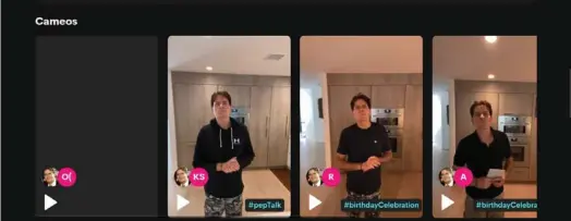  ?? CAPTURA DE PANTALLA ?? Charlie Sheen pidió
recienteme­nte que los videos que le soliciten sean para ocasiones especiales, no para hacer bromas.