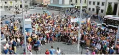  ?? Archivfoto: Bernd Hohlen ?? In den vergangene­n Monaten gab es mehrere Protestakt­ionen der Bewegung „Fridays for Future“. Unser Bild zeigt eine Veranstalt­ung im Juli.