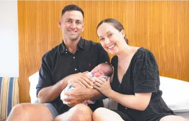  ?? ?? Kenny and Jesse Mountford with their new daughter Portia.